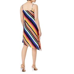 Bar Iii Multicolor Striped Women's Dress